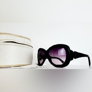 Diesel Sunglasses DL0007 BLACK PURPLE Gradient Lens with Case very Rare